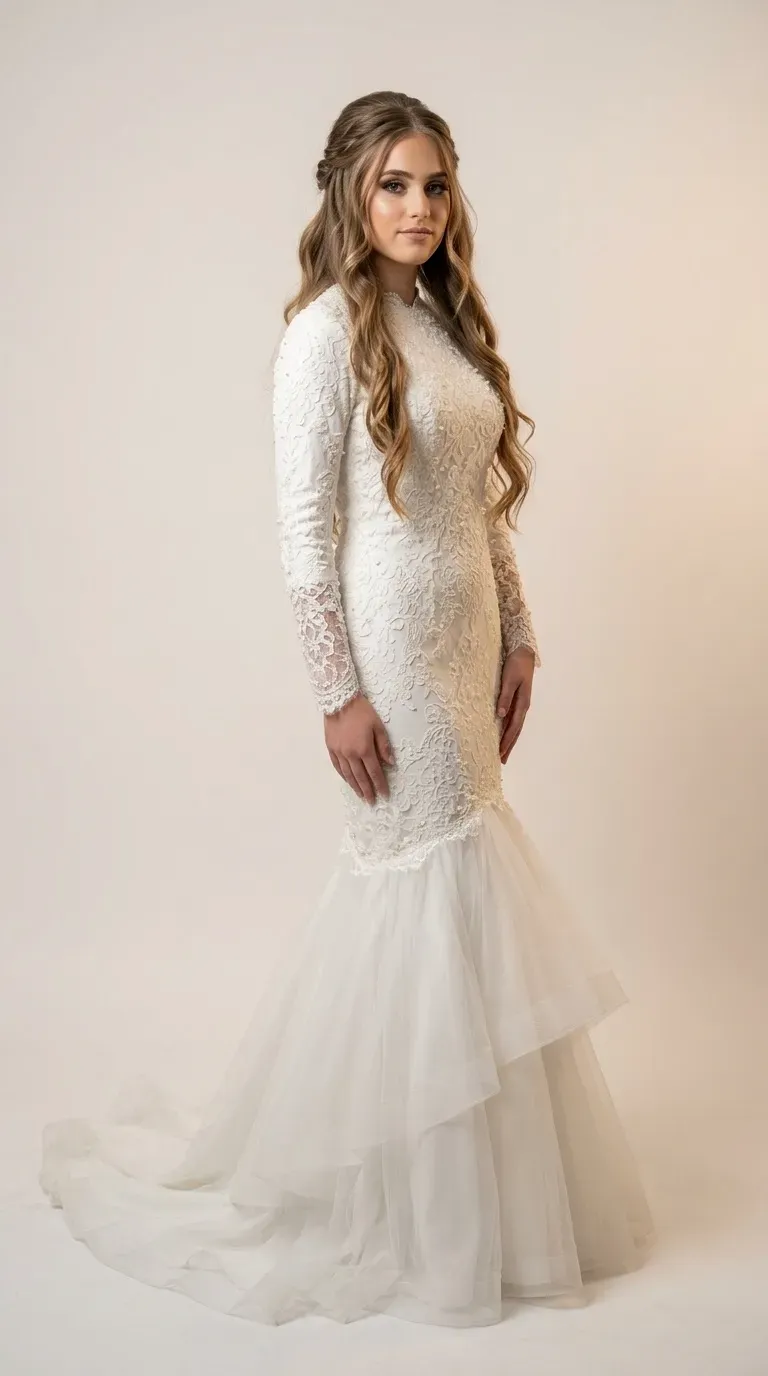 Mermaid style wedding dress collection (fish)