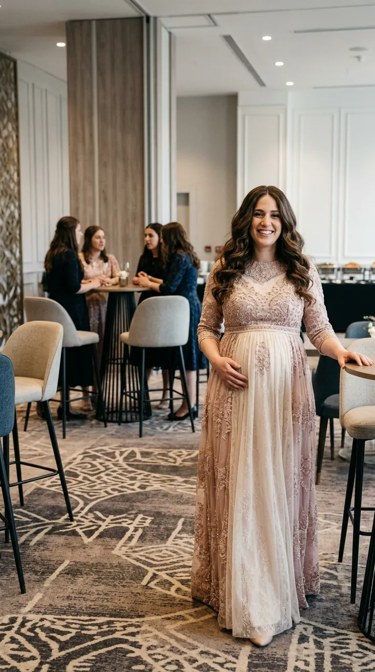 שמלת כלה צנועה תפורה בעיצוב אישי מבדים איכותיים ותחרות וחרוזים שרוולים ארוכים וצווארון סירה
